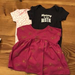 18M Carter’s/ Joe Fresh short sleeve girls